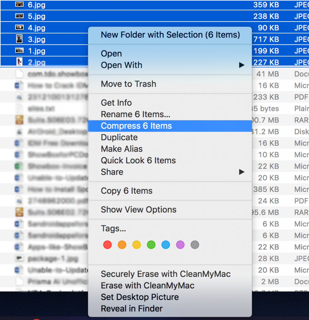 zip for mac and windows